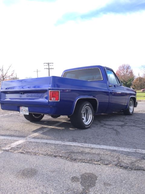 1984 Blue Chevrolet C-10