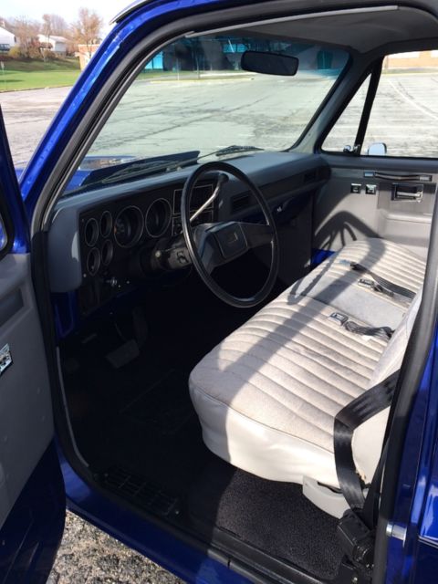 1984 Blue Chevrolet C-10