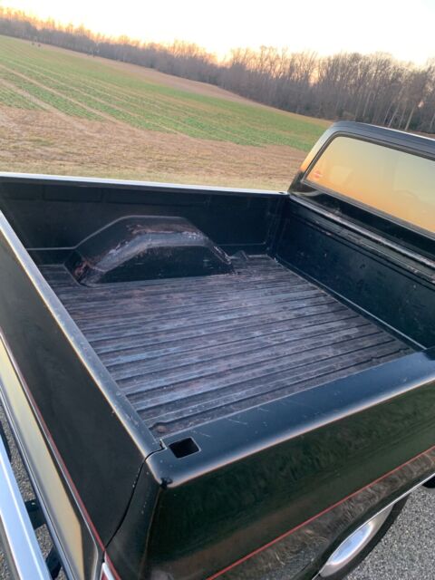 1984 Black Chevrolet C10 Pickup