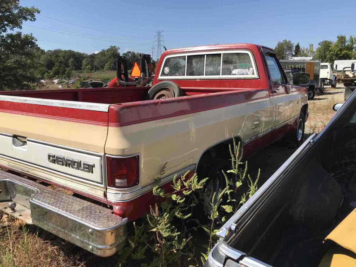 1984 Red Chevrolet C10 Pickup