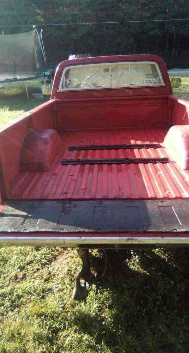 1984 Red Chevrolet C10 Pickup