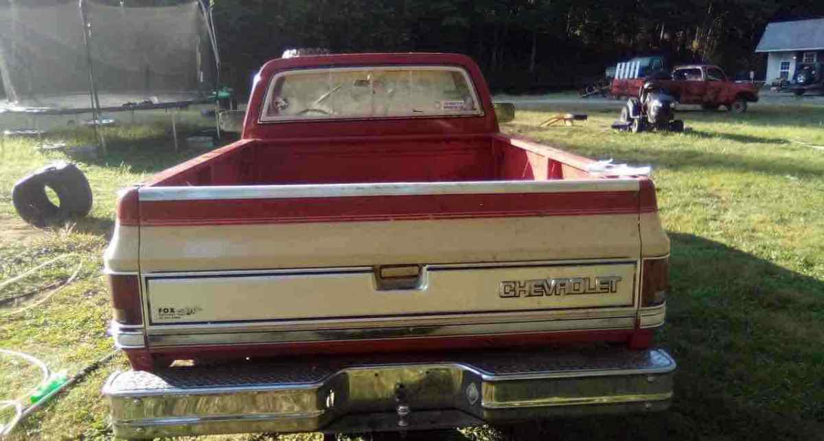 1984 Red Chevrolet C10 Pickup
