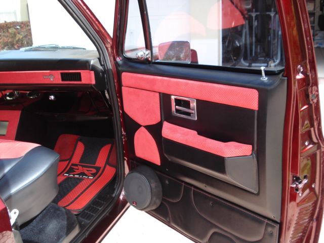 1984 Burgundy Chevrolet C-10 Regular Cab