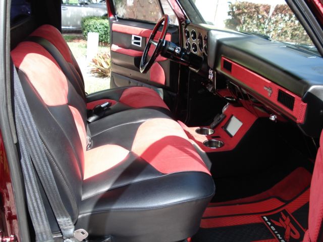 1984 Burgundy Chevrolet C-10 Regular Cab