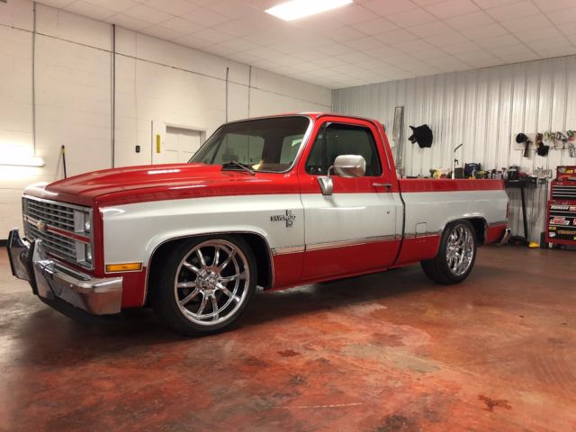 1984 Red Chevrolet C-10