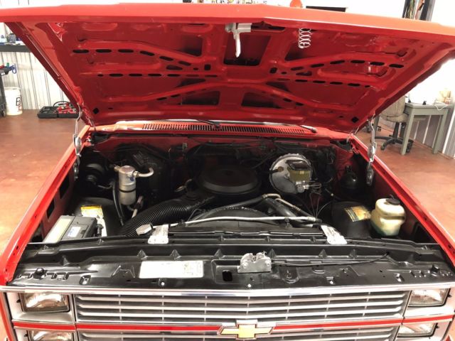 1984 Red Chevrolet C-10