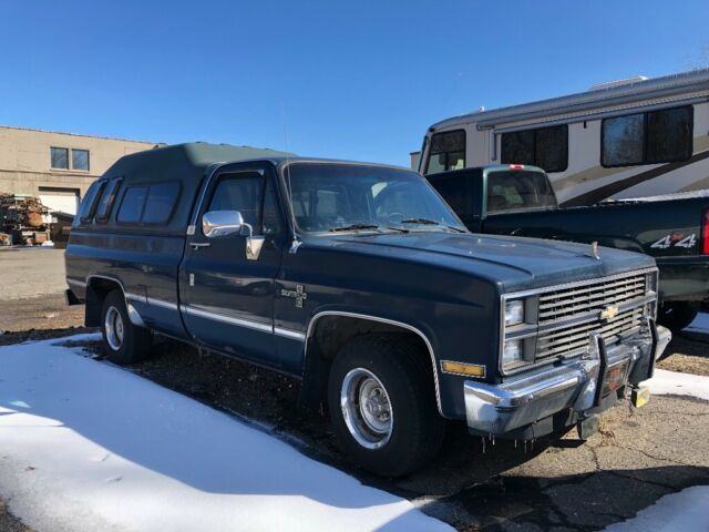 1984 Blue Chevrolet C-10 Standard Cab Pickup