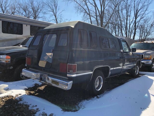 1984 Blue Chevrolet C-10 Standard Cab Pickup