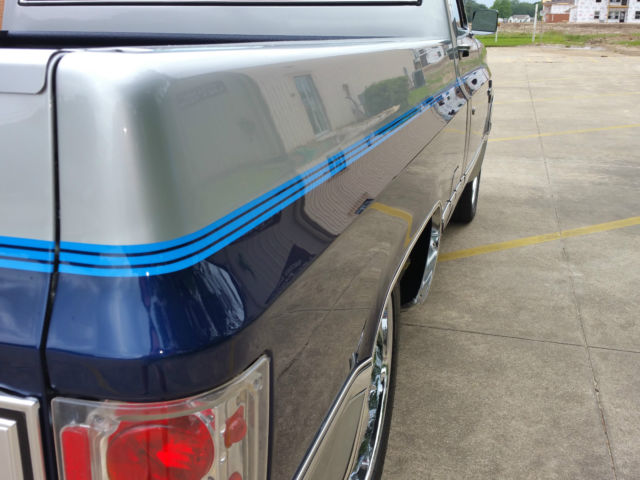 1984 Blue Chevrolet C-10 Standard Cab Pickup