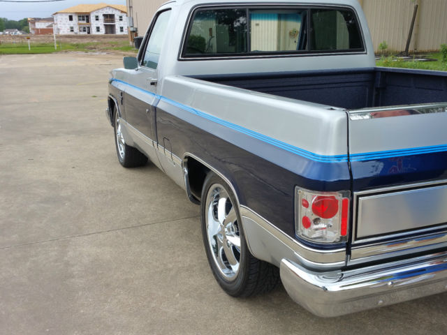 1984 Blue Chevrolet C-10 Standard Cab Pickup