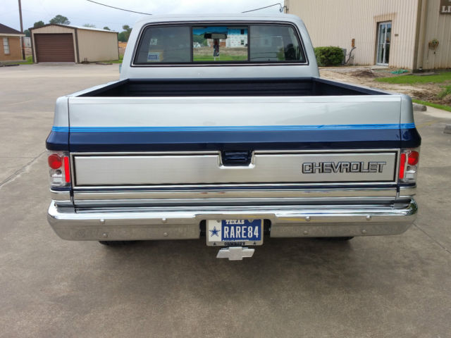 1984 Blue Chevrolet C-10 Standard Cab Pickup