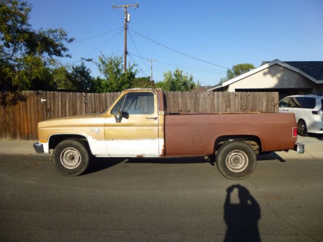 1984 Gold Chevrolet Other Pickups Standard Cab Pickup