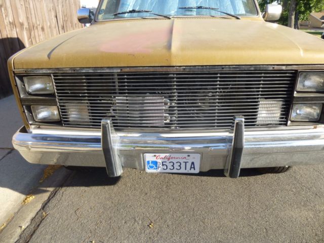 1984 Gold Chevrolet Other Pickups Standard Cab Pickup
