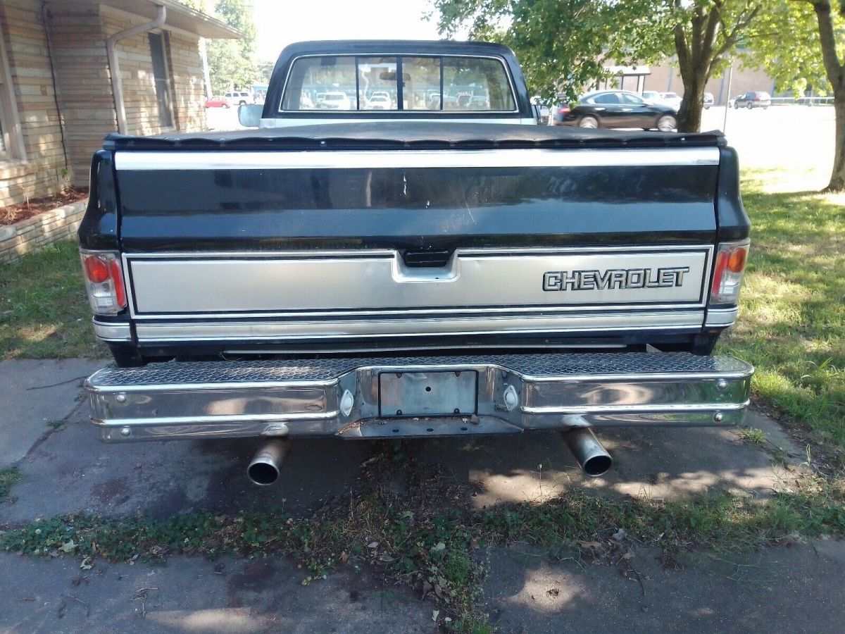 1984 Black Chevrolet C20 Pickup