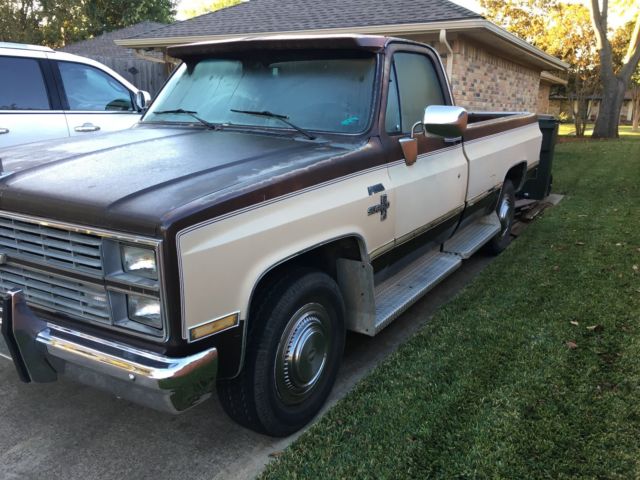 1984 Brown Chevrolet C/K Pickup 1500 Standard Cab Pickup