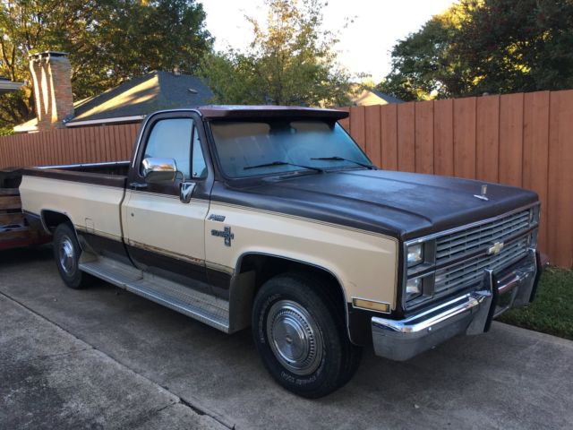1984 Brown Chevrolet C/K Pickup 1500 Standard Cab Pickup