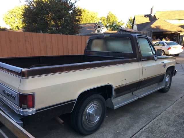 1984 Brown Chevrolet C/K Pickup 1500 Standard Cab Pickup