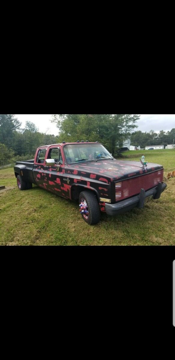 1984 Red Chevrolet C30 Pickup