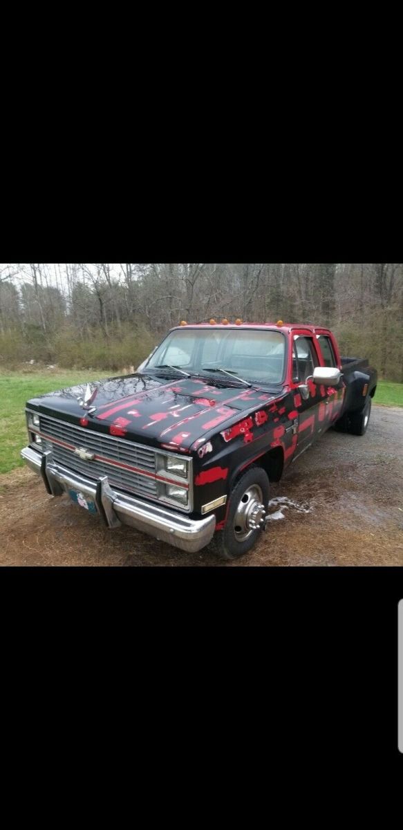 1984 Red Chevrolet C30 Pickup