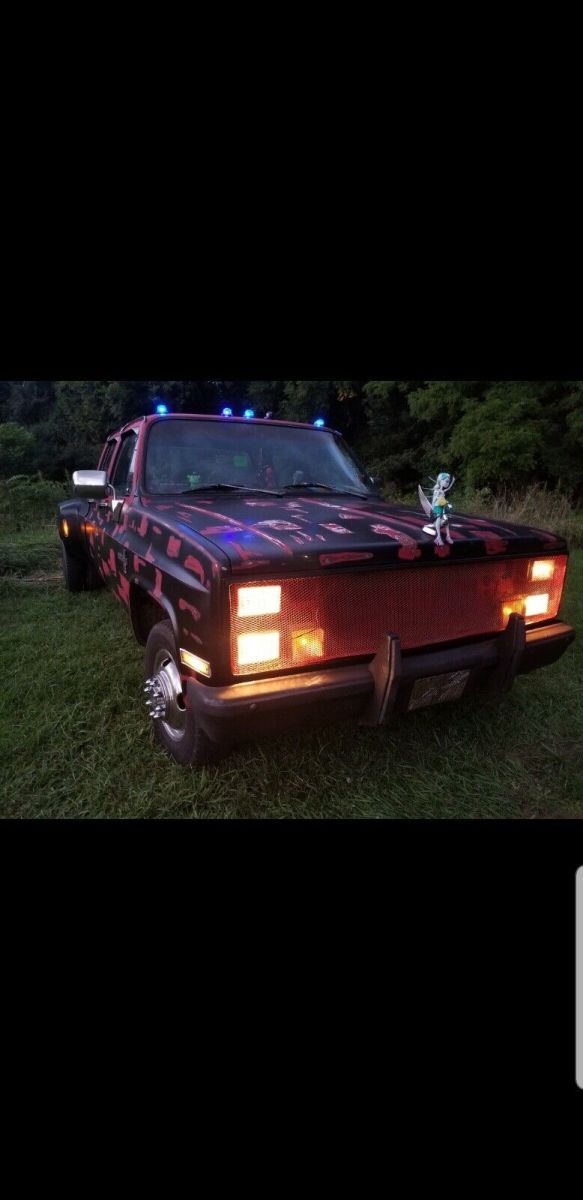 1984 Red Chevrolet C30 Pickup