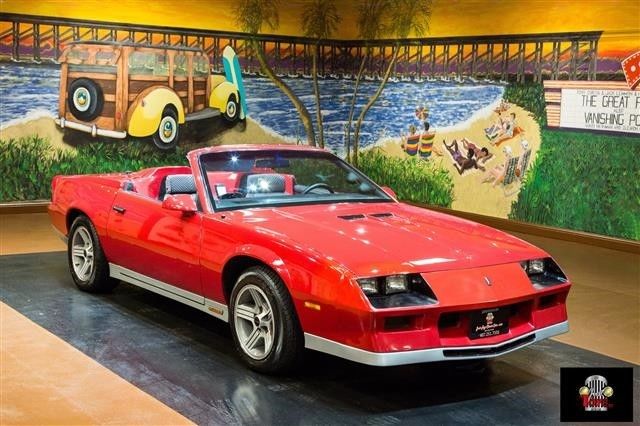 1984 Red Chevrolet Camaro --