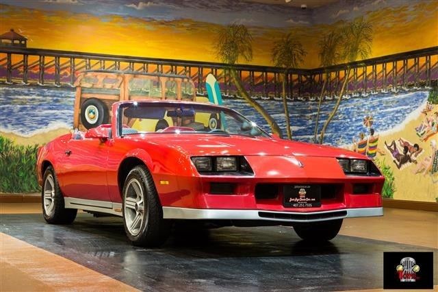 1984 Red Chevrolet Camaro --