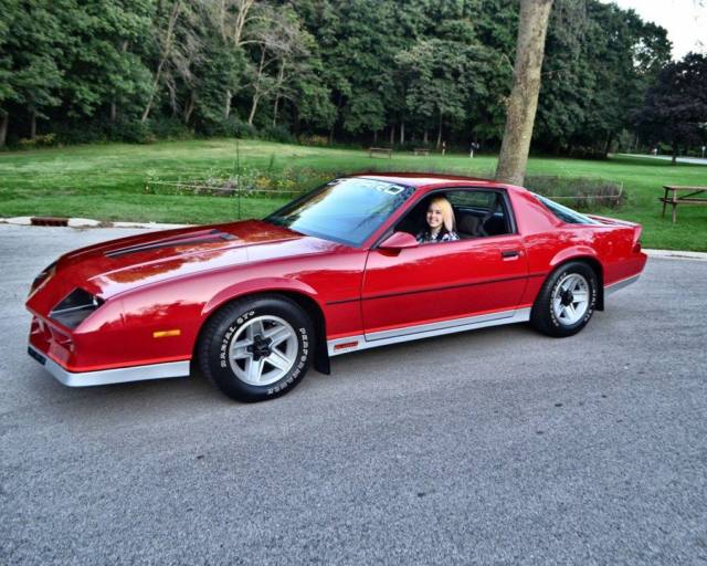 1984 Red Chevrolet Camaro Hatchback