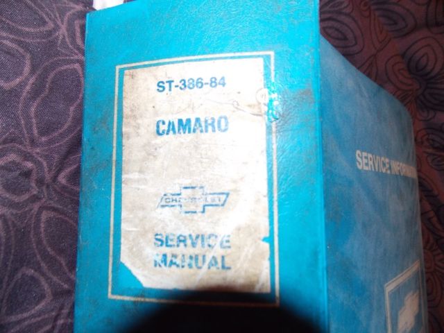 1984 Red Chevrolet Camaro Hatchback