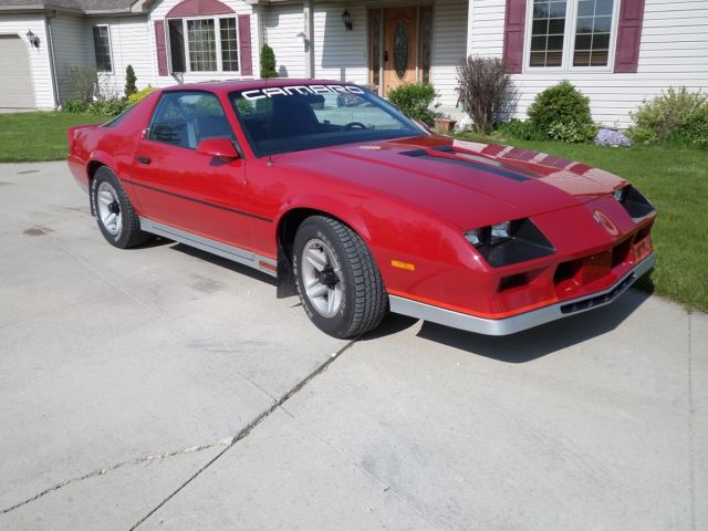 1984 Red Chevrolet Camaro Hatchback