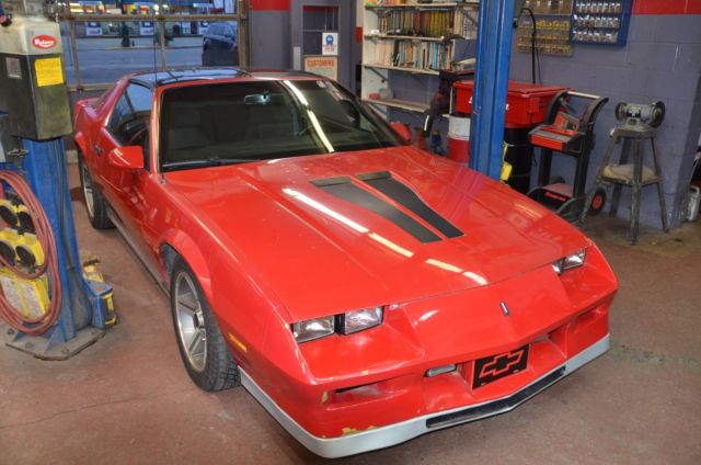 1984 Red Chevrolet Camaro Coupe