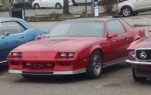 1984 Red Chevrolet Camaro Coupe