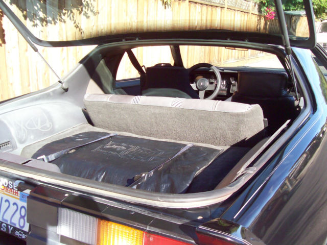 1984 BLACK with SILVER TRIM (STOCK) Chevrolet Camaro TWO DOOR SEDAN with T-TOP