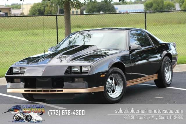 1984 Black Chevrolet Camaro Coupe
