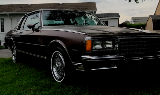 1984 Brown Chevrolet Capriceold Sedan