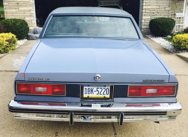 1984 Blue Chevrolet Capriceold Sedan