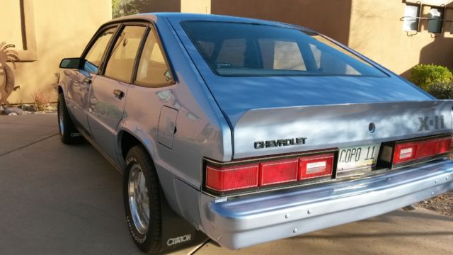 1984 Blue Chevrolet Citation II Hatchback