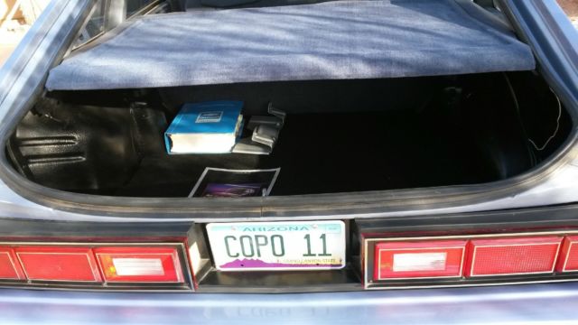 1984 Blue Chevrolet Citation II Hatchback