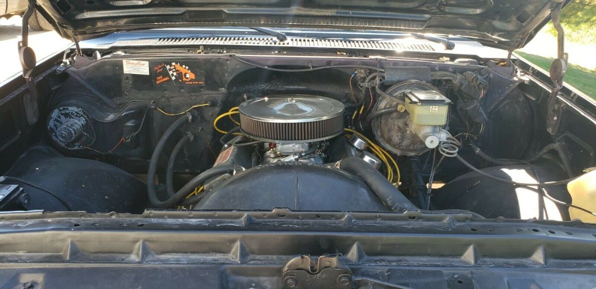 1984 Black Chevrolet K10 Standard Cab Pickup