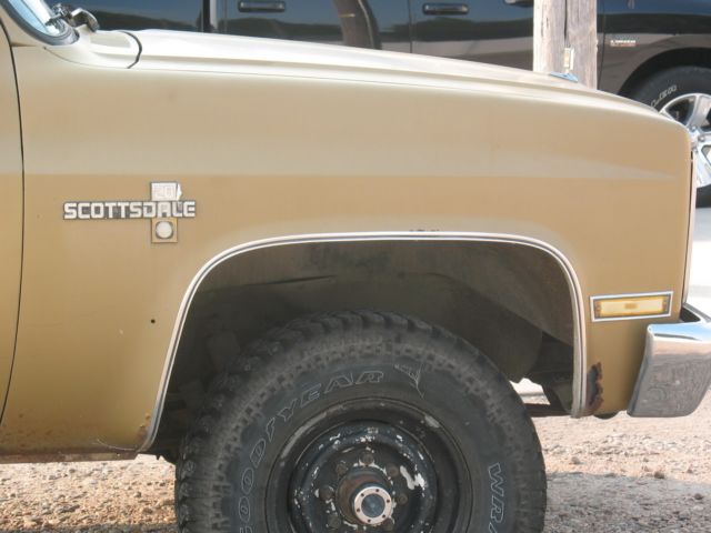 1984 Gold Chevrolet C-10 Standard Cab Pickup