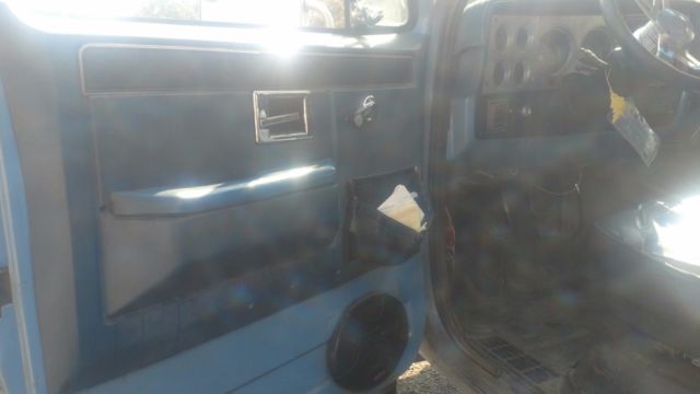1984 Blue Chevrolet C/K Pickup 2500 Cab & Chassis