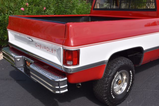 1984 Red Chevrolet C/K10 --