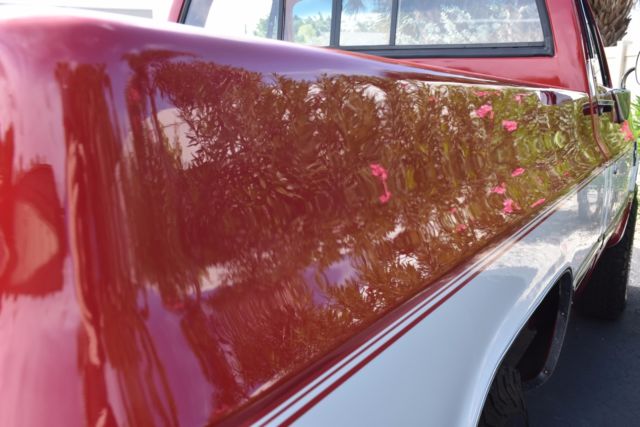 1984 Red Chevrolet C/K10 --