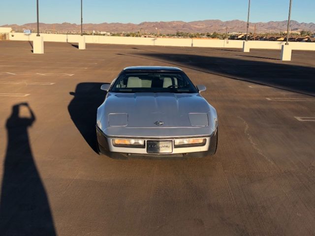 1984 Silver Chevrolet Corvette Coupe