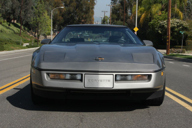 1984 Gray Chevrolet Corvette Hatchback