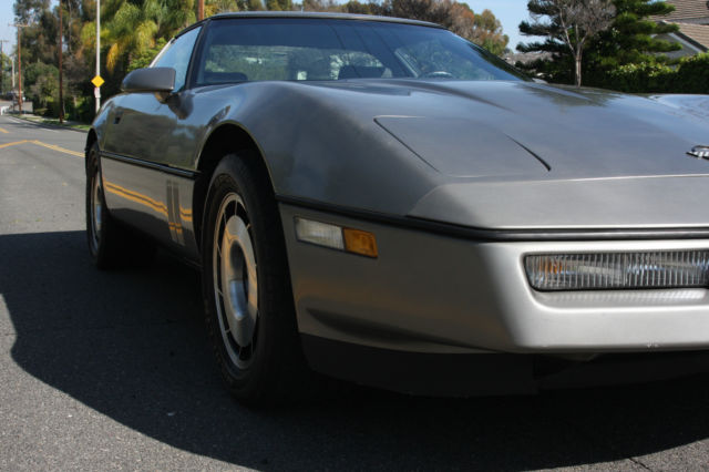 1984 Gray Chevrolet Corvette Hatchback