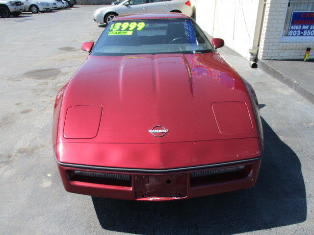 1984 Burgundy Chevrolet Corvette Coupe