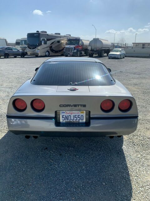 1984 Black Chevrolet Corvette Coupe
