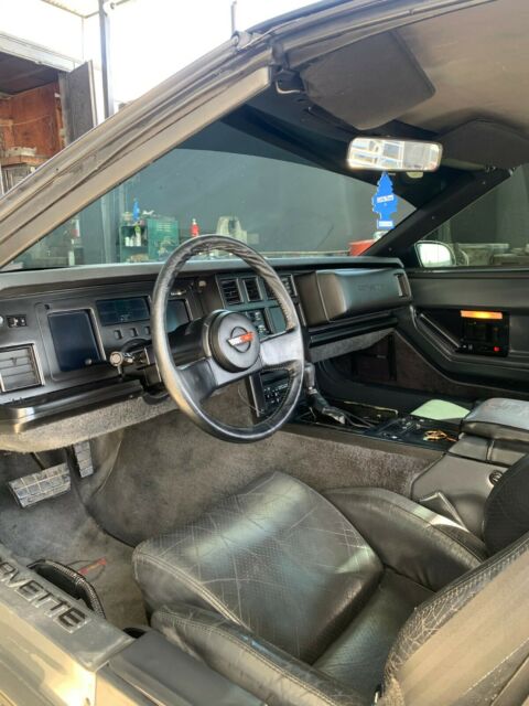 1984 Black Chevrolet Corvette Coupe