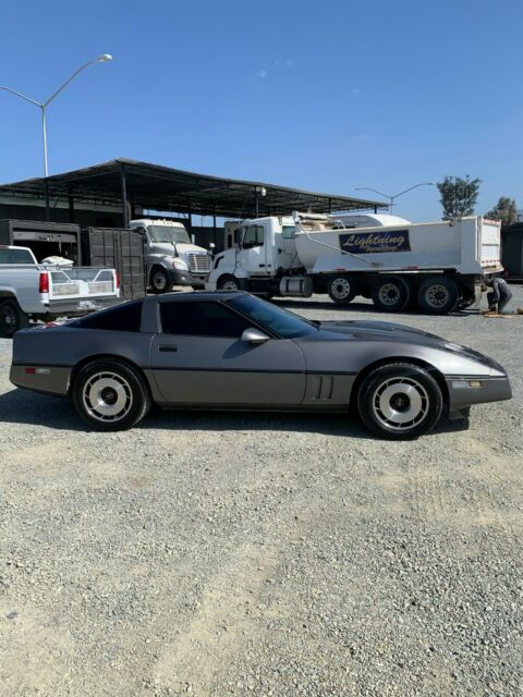 1984 Black Chevrolet Corvette Coupe