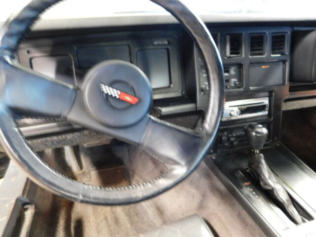 1984 Black Chevrolet Corvette Coupe